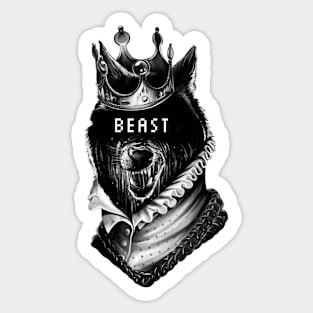 Wolf, predator,beast, Sticker